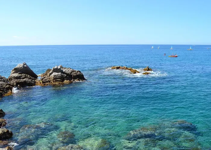 Sol Y Mar Avec Piscine 아파트